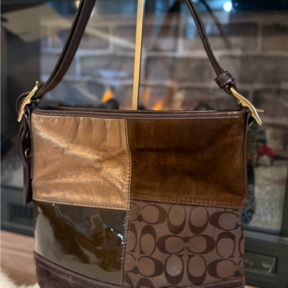 Vintage Coach patchwork - Picture 2 of 4